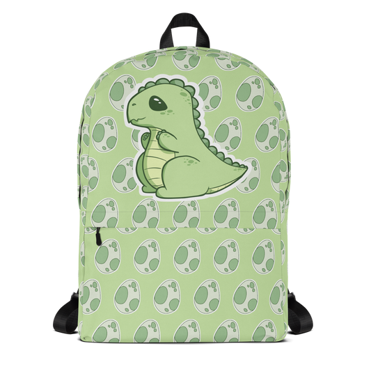 Green Tyrannosaurus Rex Backpack