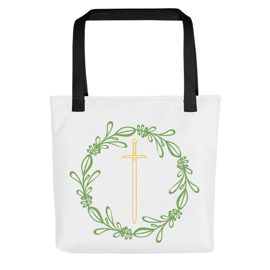 Warrior for Christ Tote bag
