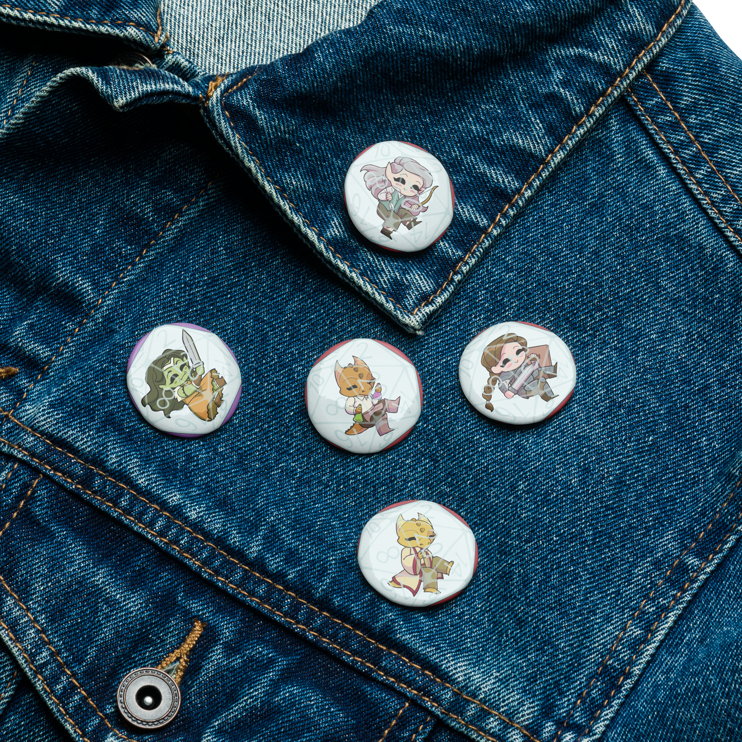 Girl Power II (Set of 5 Pins)