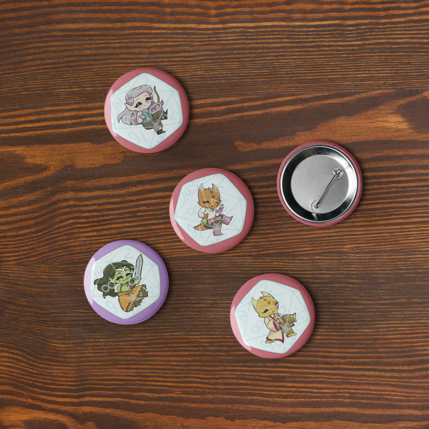 Girl Power II (Set of 5 Pins)
