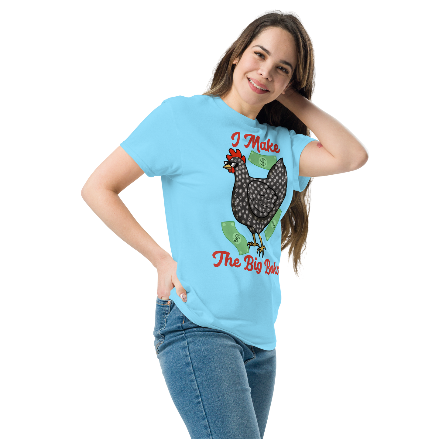I Make the Big Boks | Speckled Chicken | Unisex Tee