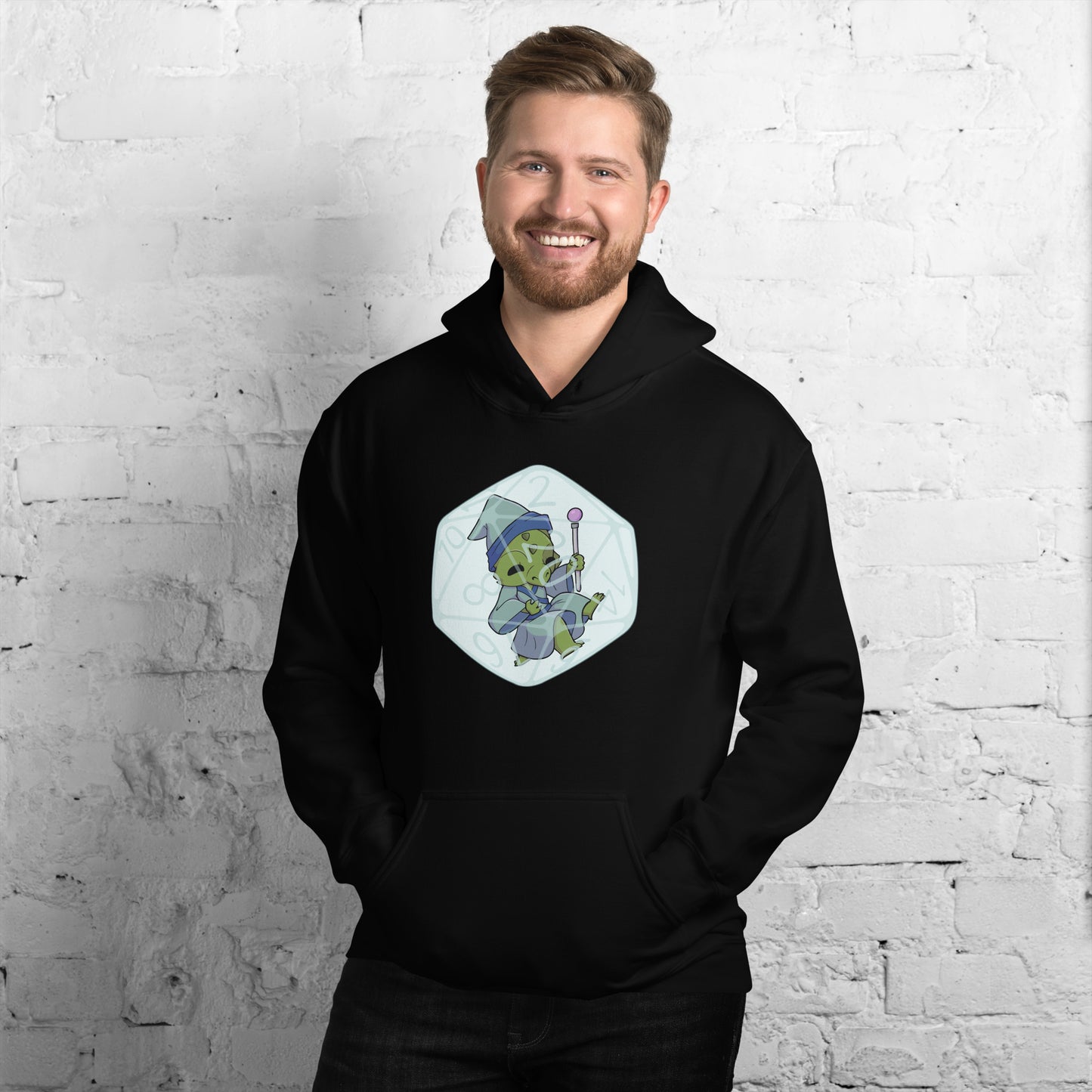 Dragon Mage Male | Unisex Hoodie