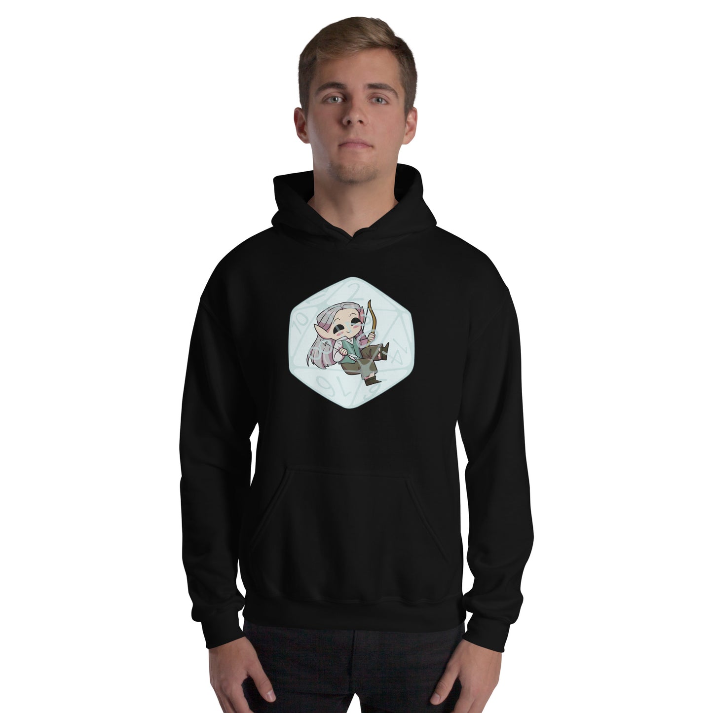 Elf Archer Male | Unisex Hoodie