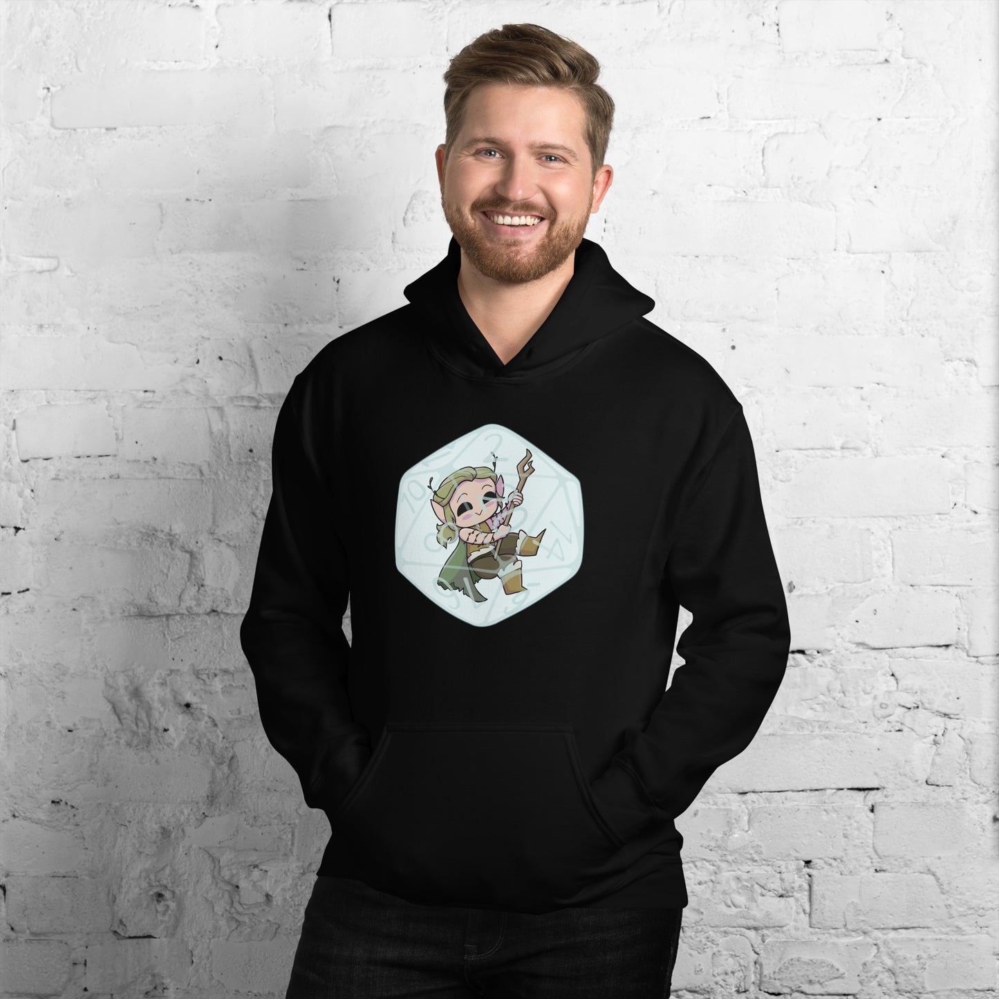 Elf Druid Male | Unisex Hoodie