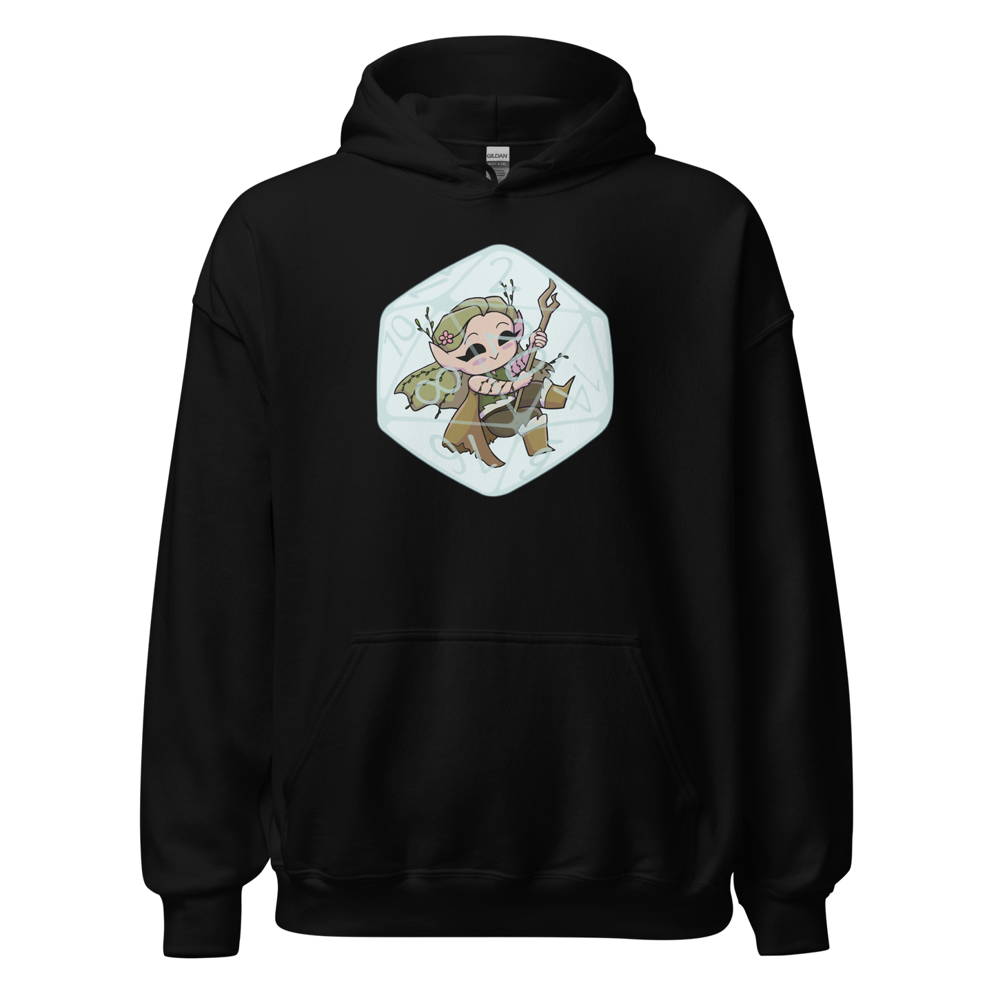 Elf Druid Female | Unisex Hoodie