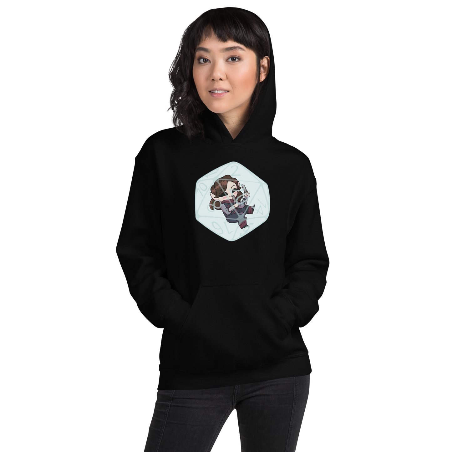 Elf Rogue Female | Unisex Hoodie