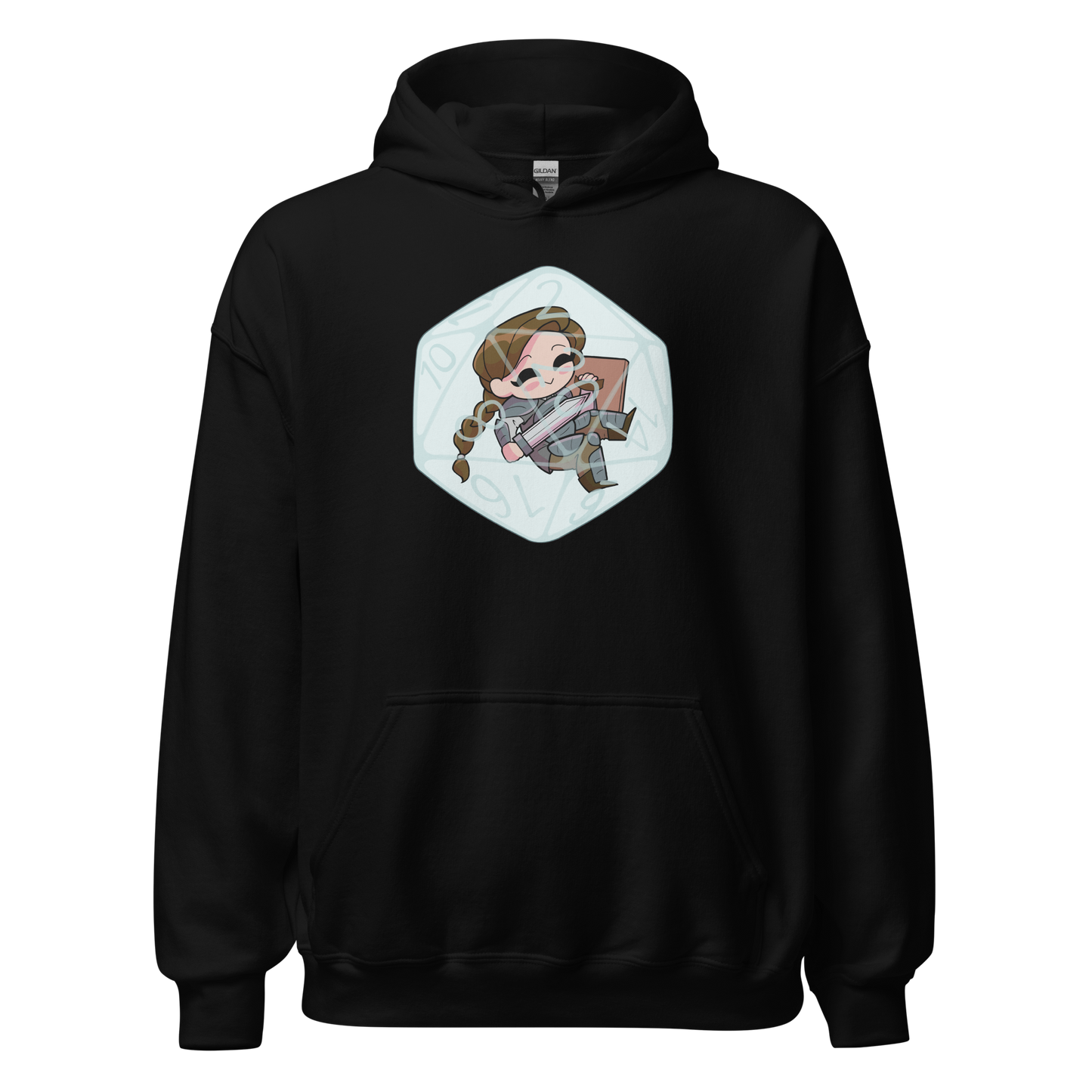 Human Knight Female | Unisex Hoodie