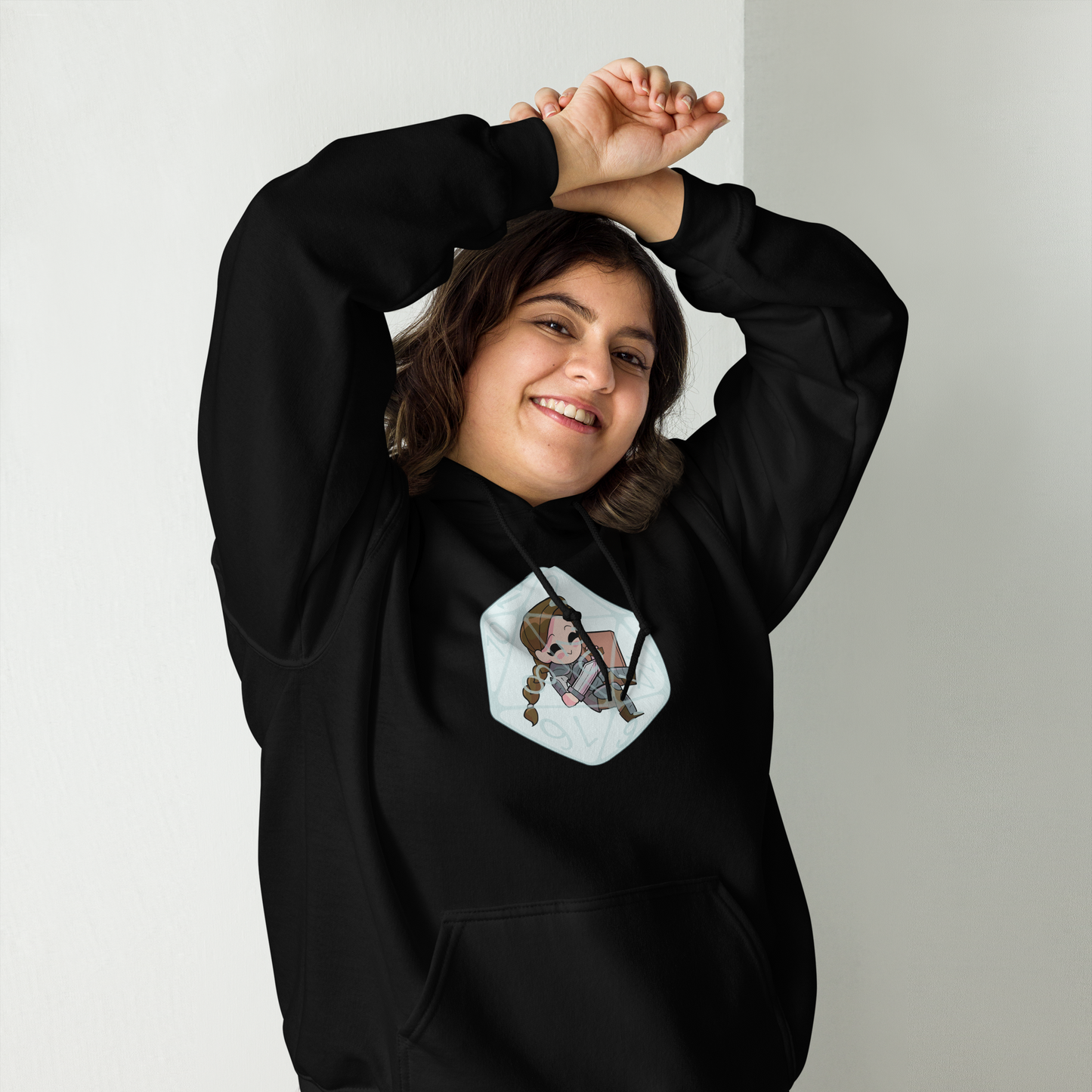 Human Knight Female | Unisex Hoodie