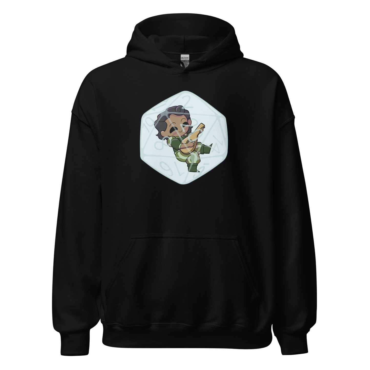 Human Bard Male | Unisex Hoodie