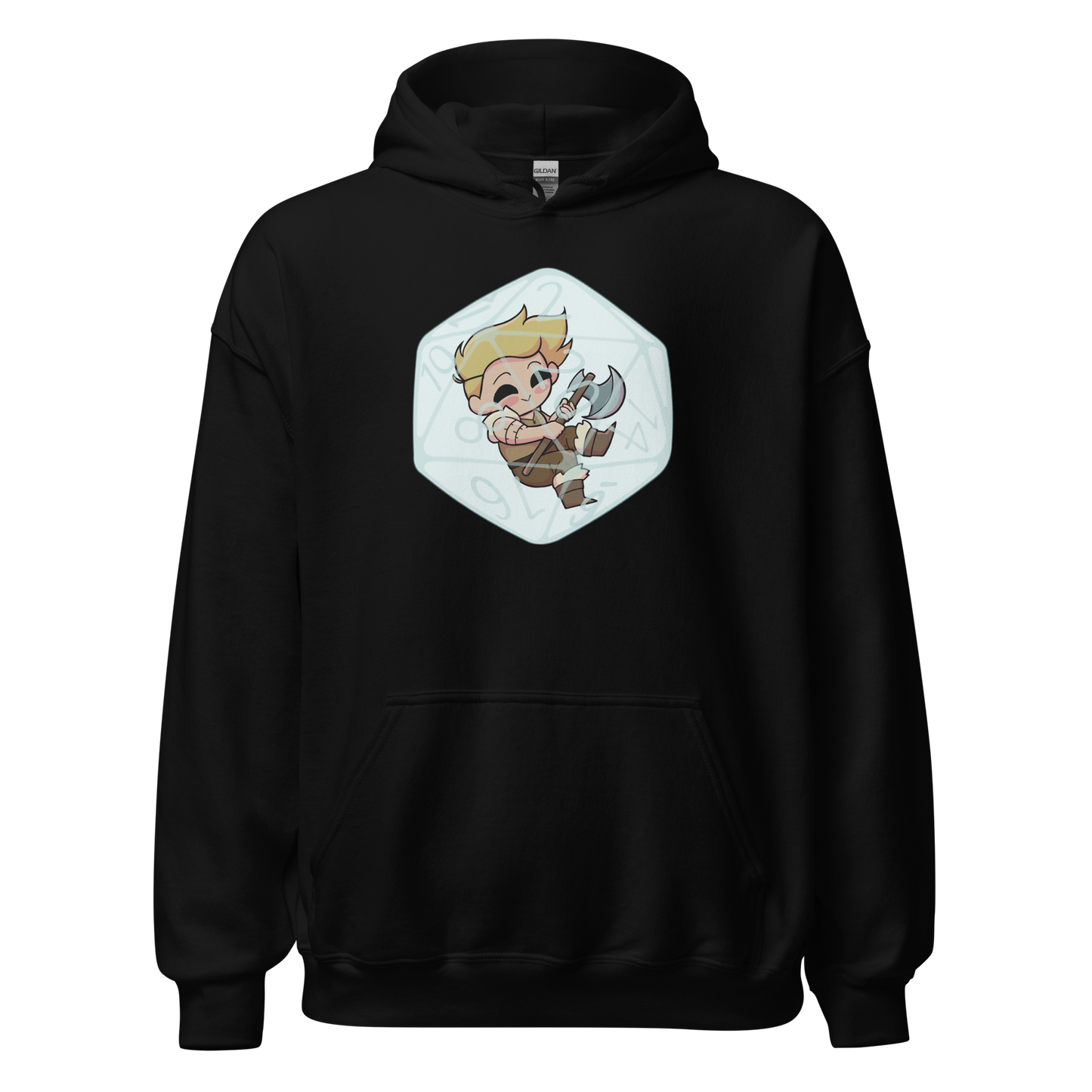 Human Barbarian Male | Unisex Hoodie