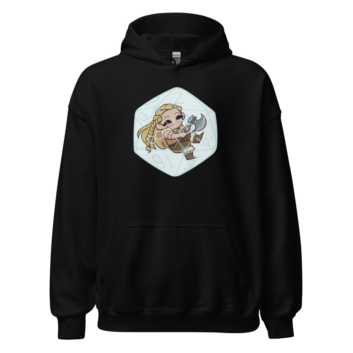Human Barbarian Female | Unisex Hoodie