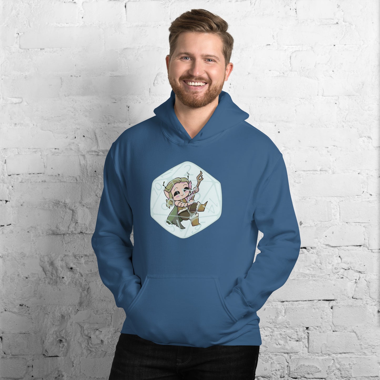 Elf Druid Male | Unisex Hoodie