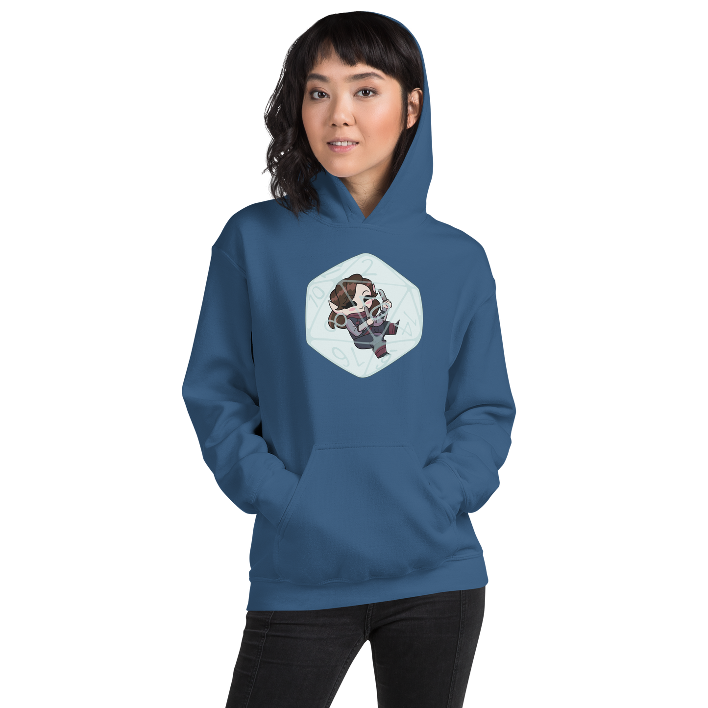 Elf Rogue Female | Unisex Hoodie