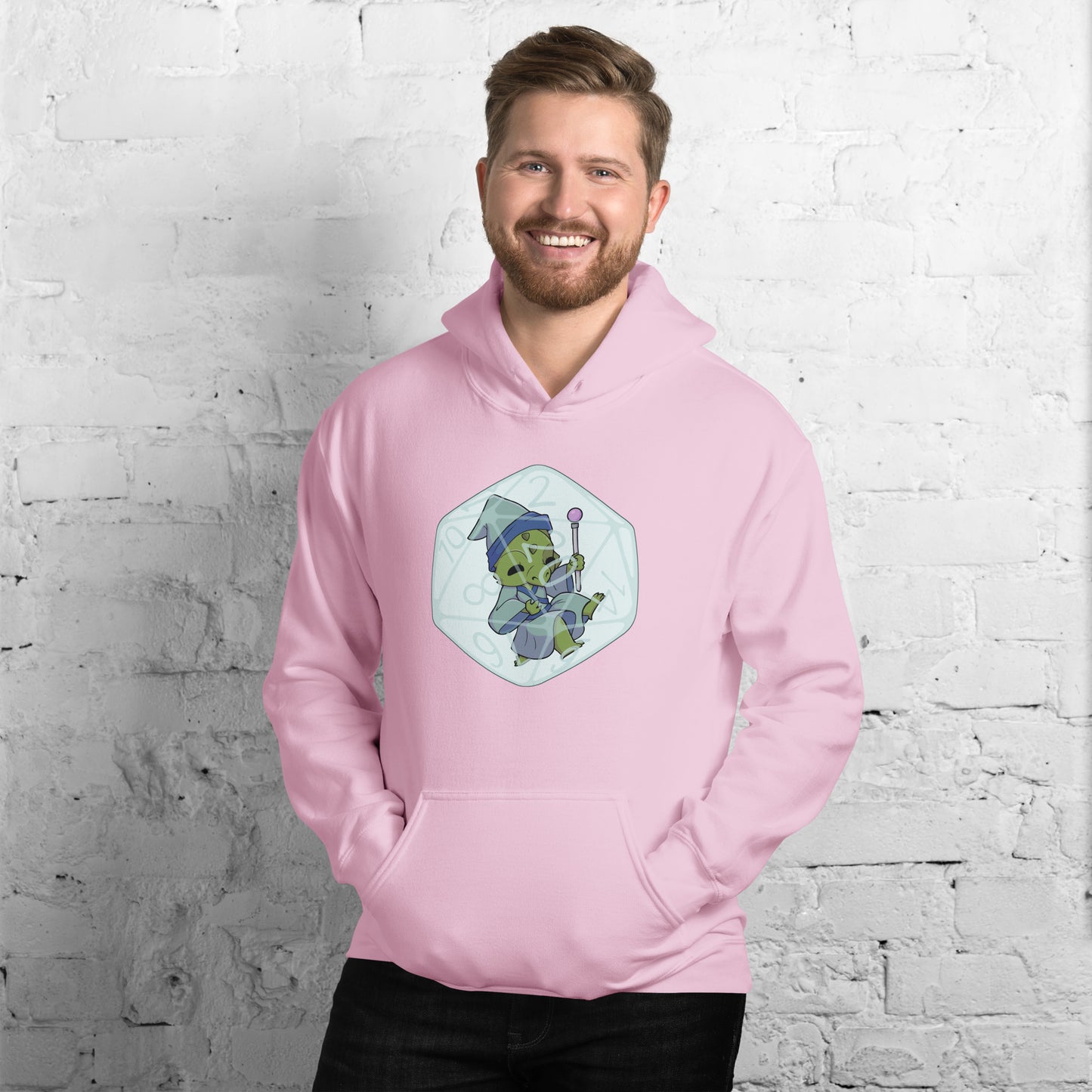Dragon Mage Male | Unisex Hoodie