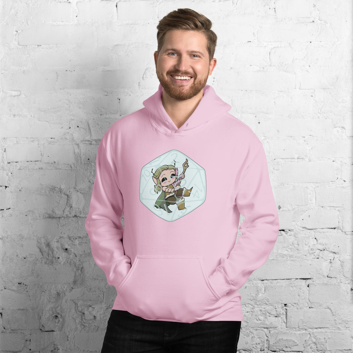 Elf Druid Male | Unisex Hoodie