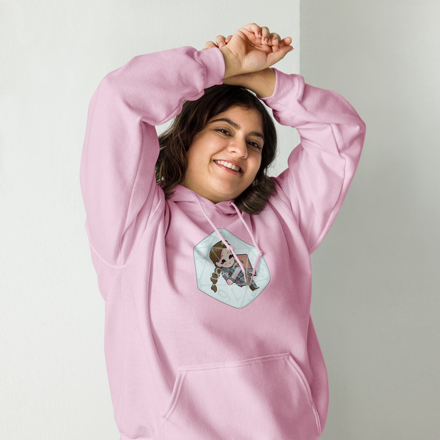 Human Knight Female | Unisex Hoodie