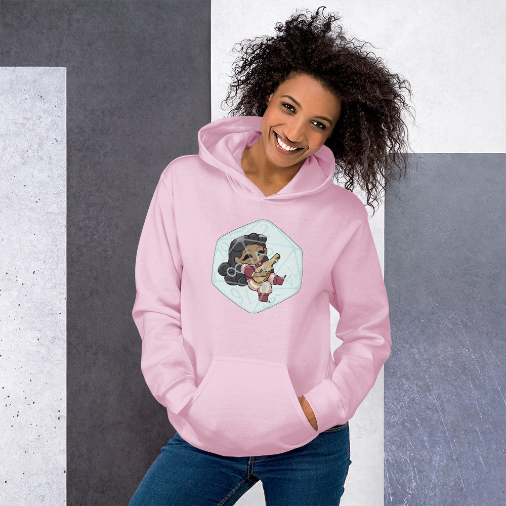 Human Bard Female | Unisex Hoodie