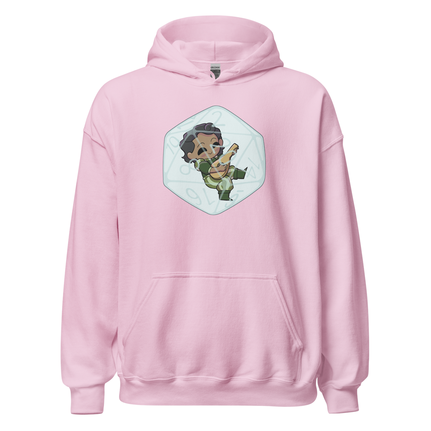 Human Bard Male | Unisex Hoodie
