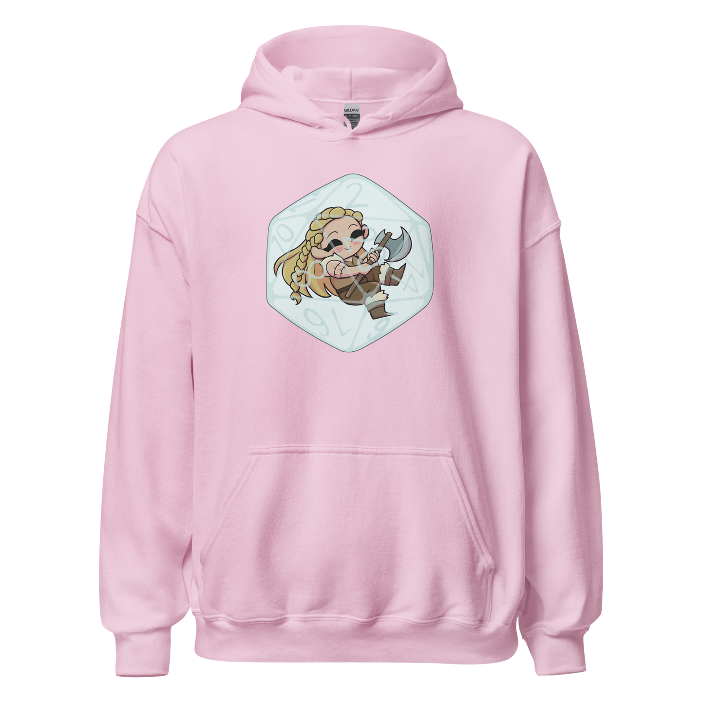 Human Barbarian Female | Unisex Hoodie