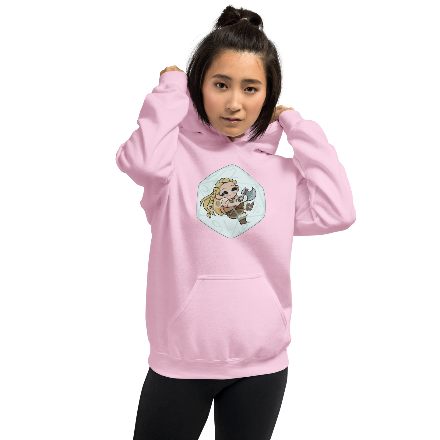 Human Barbarian Female | Unisex Hoodie