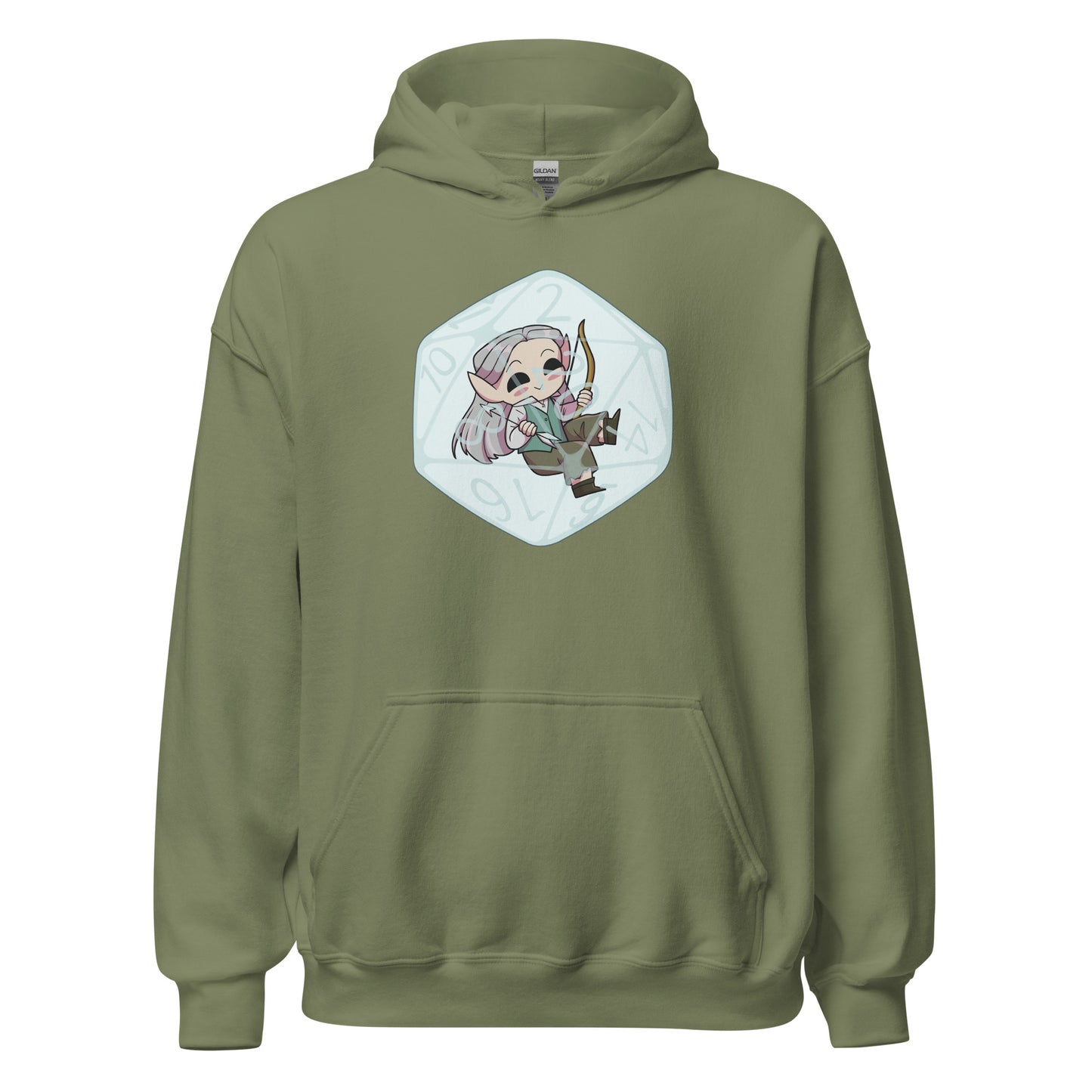 Elf Archer Male | Unisex Hoodie