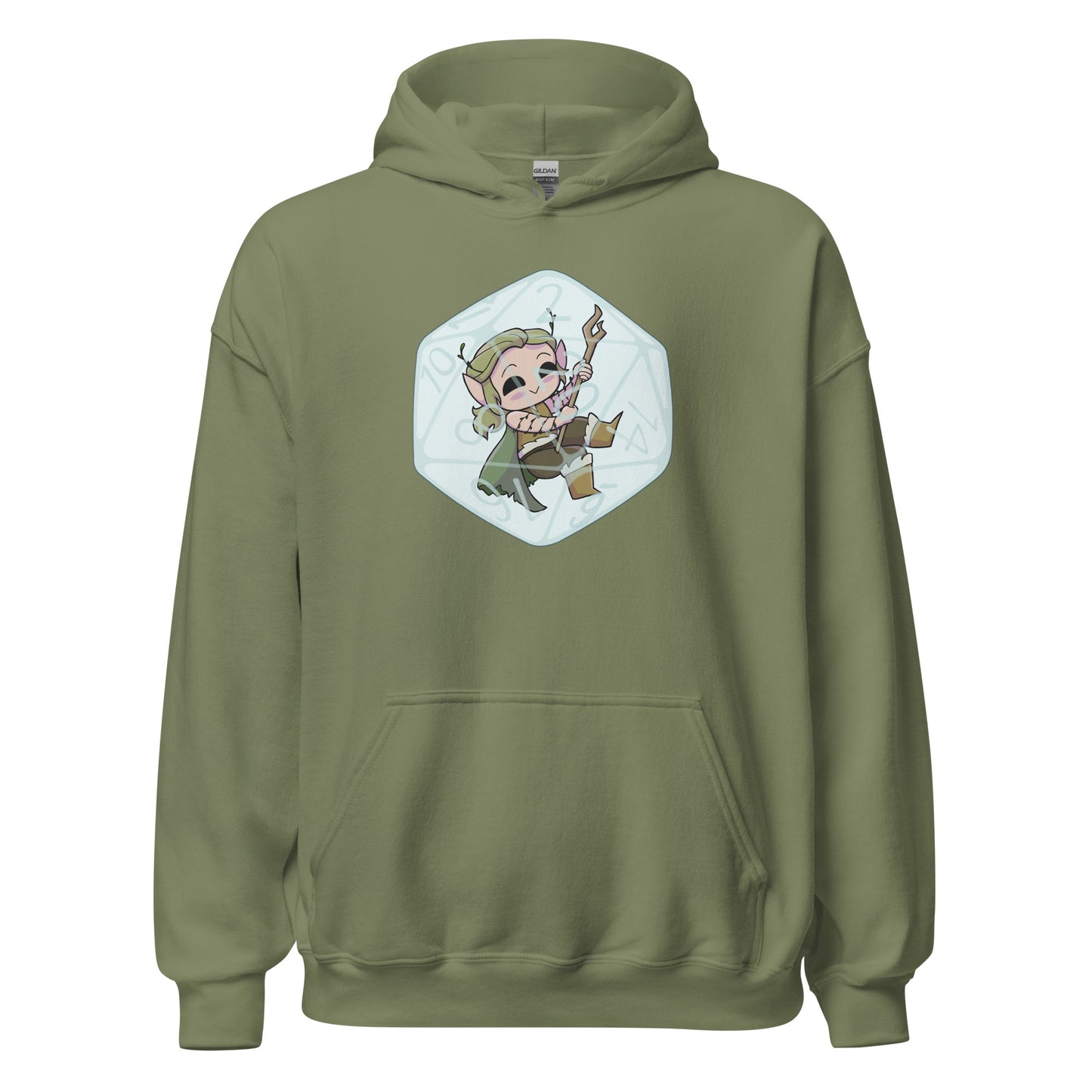 Elf Druid Male | Unisex Hoodie