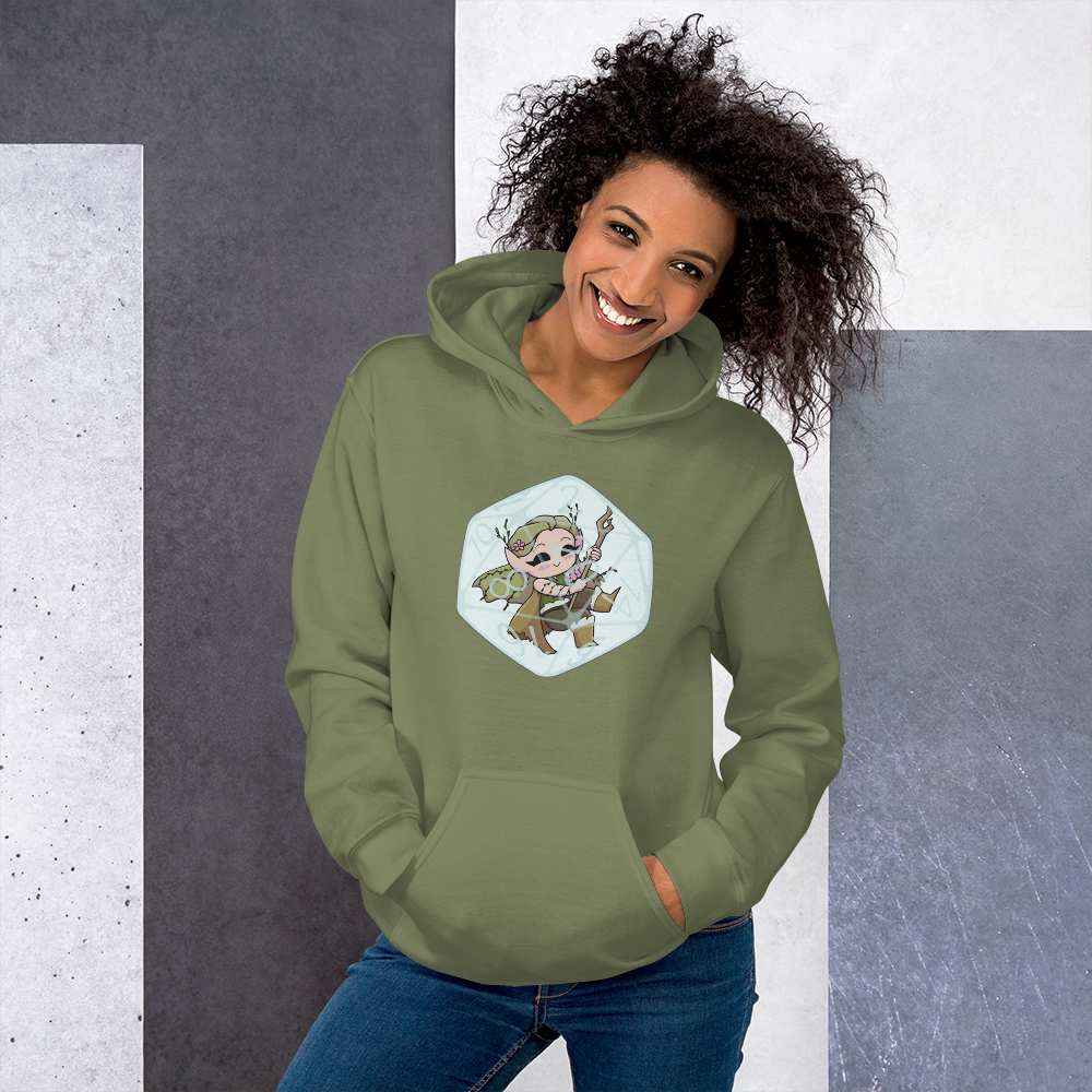 Elf Druid Female | Unisex Hoodie
