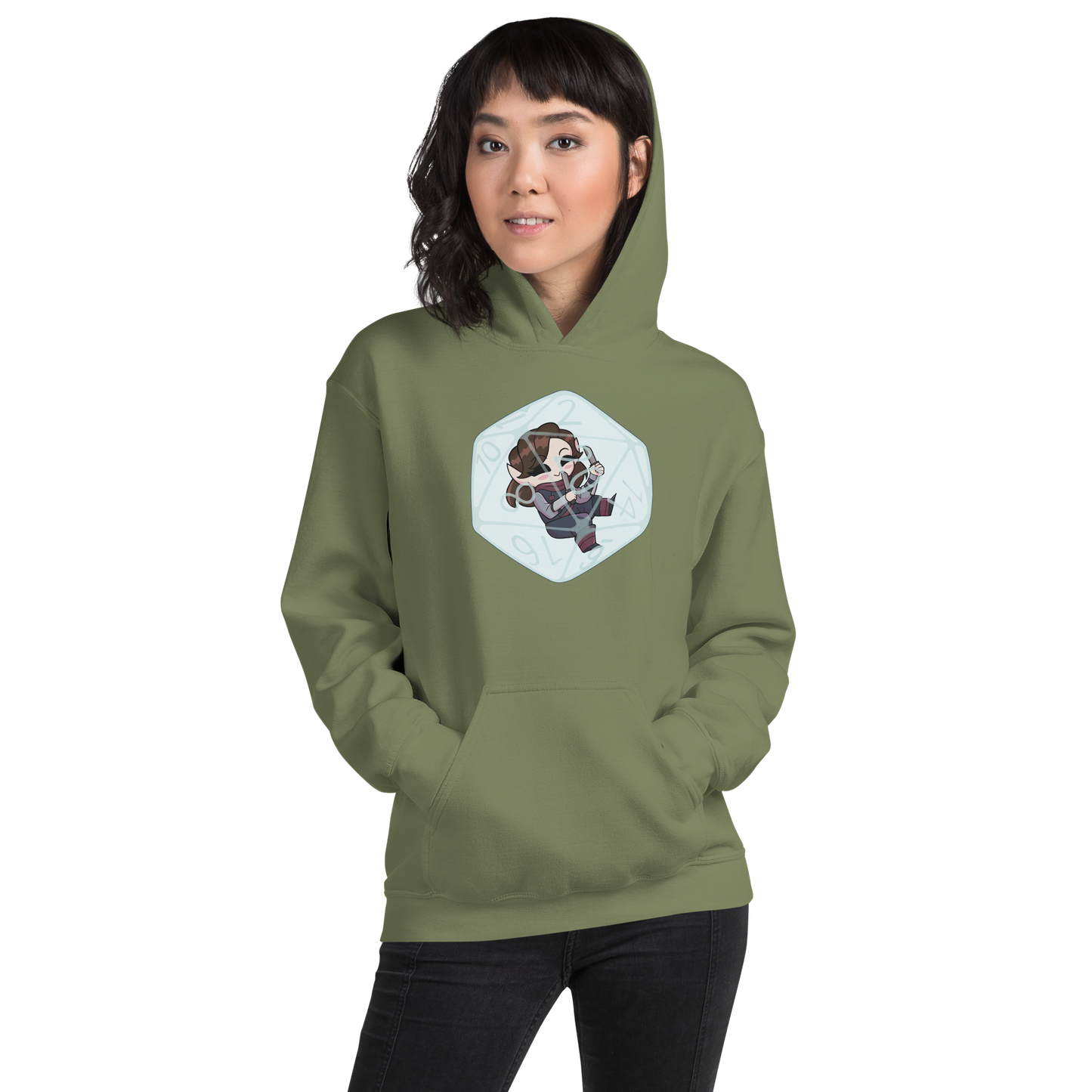 Elf Rogue Female | Unisex Hoodie