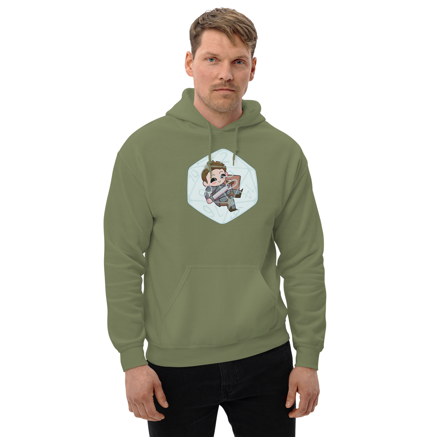 Human Knight Male | Unisex Hoodie