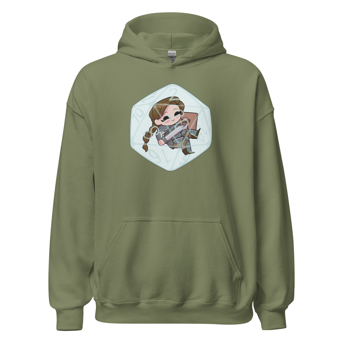Human Knight Female | Unisex Hoodie