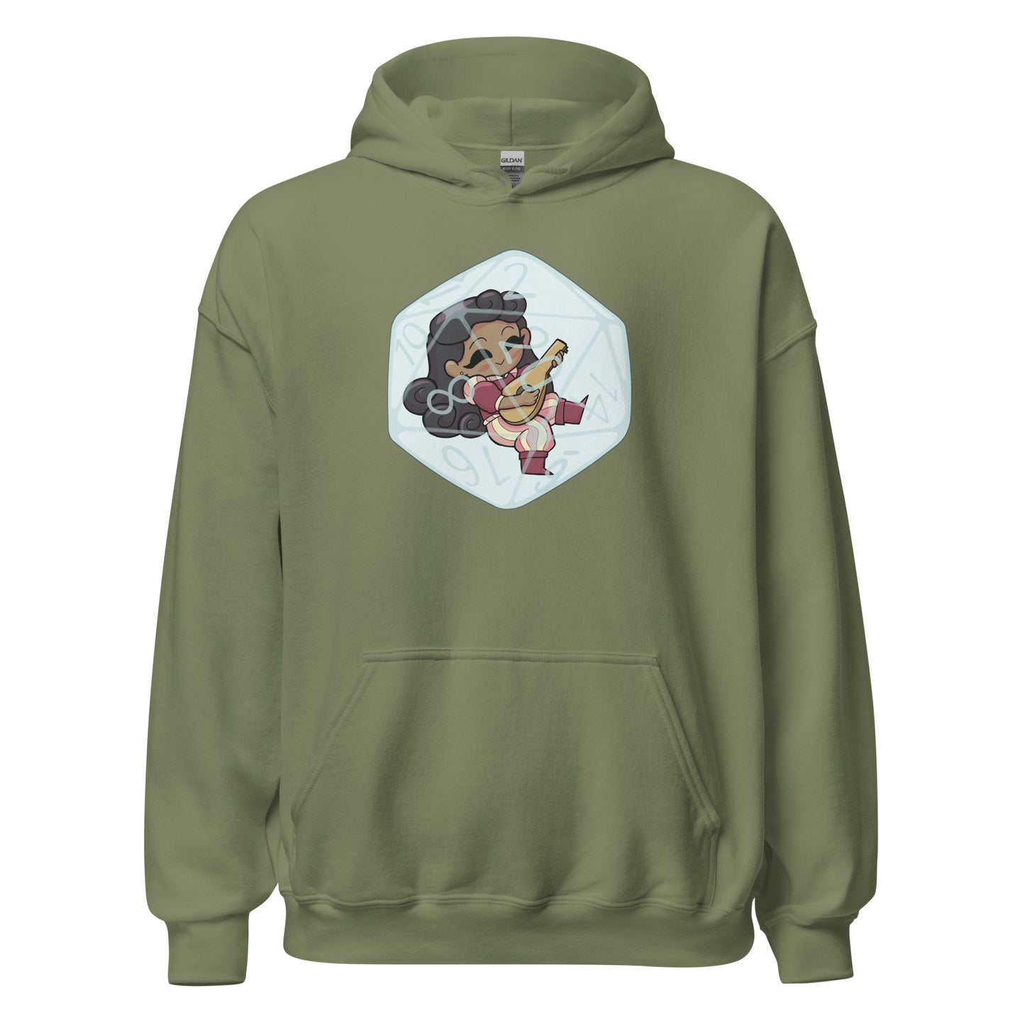Human Bard Female | Unisex Hoodie