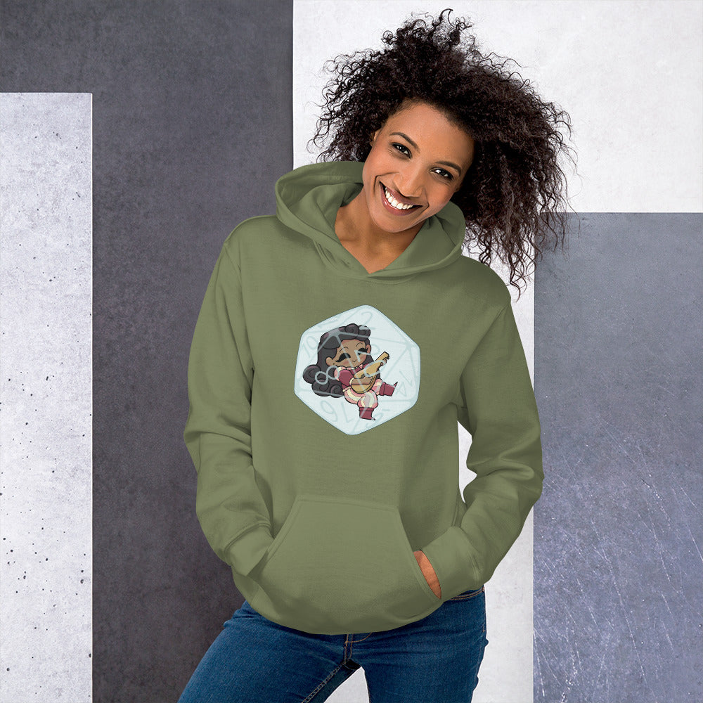 Human Bard Female | Unisex Hoodie