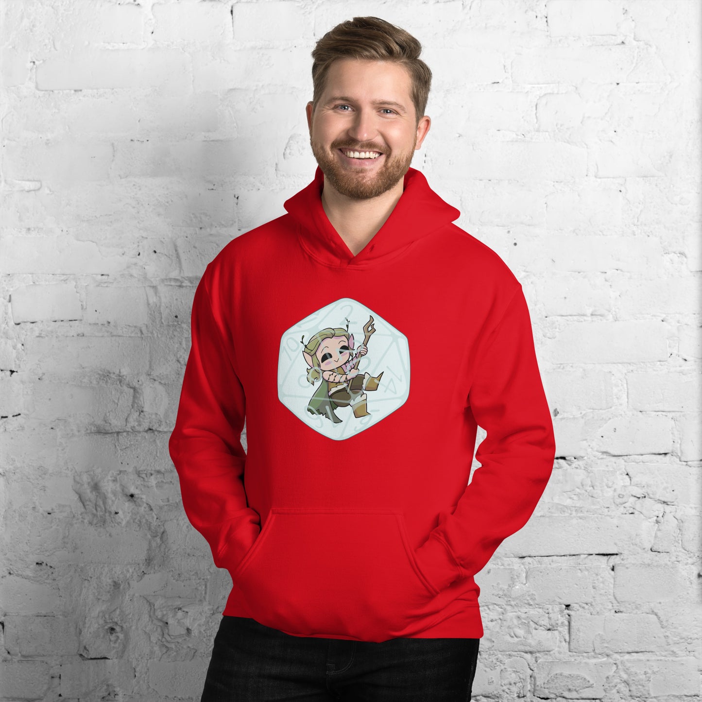 Elf Druid Male | Unisex Hoodie