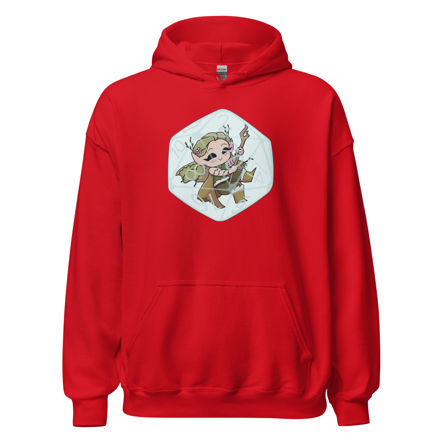 Elf Druid Female | Unisex Hoodie