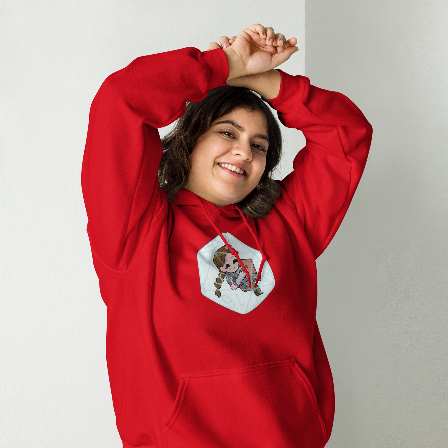 Human Knight Female | Unisex Hoodie