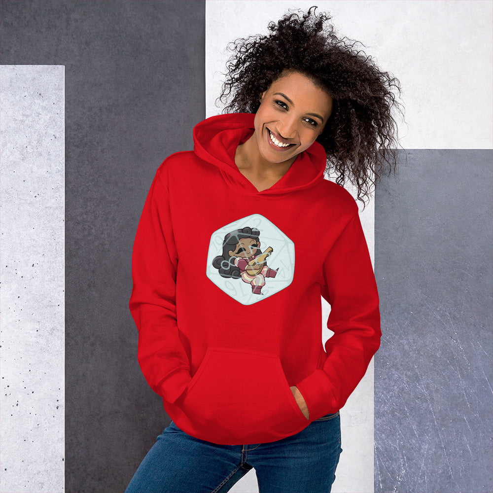 Human Bard Female | Unisex Hoodie