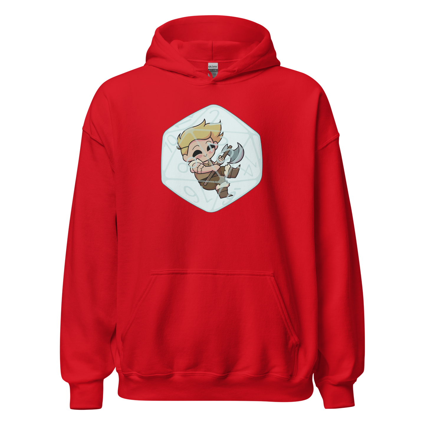 Human Barbarian Male | Unisex Hoodie
