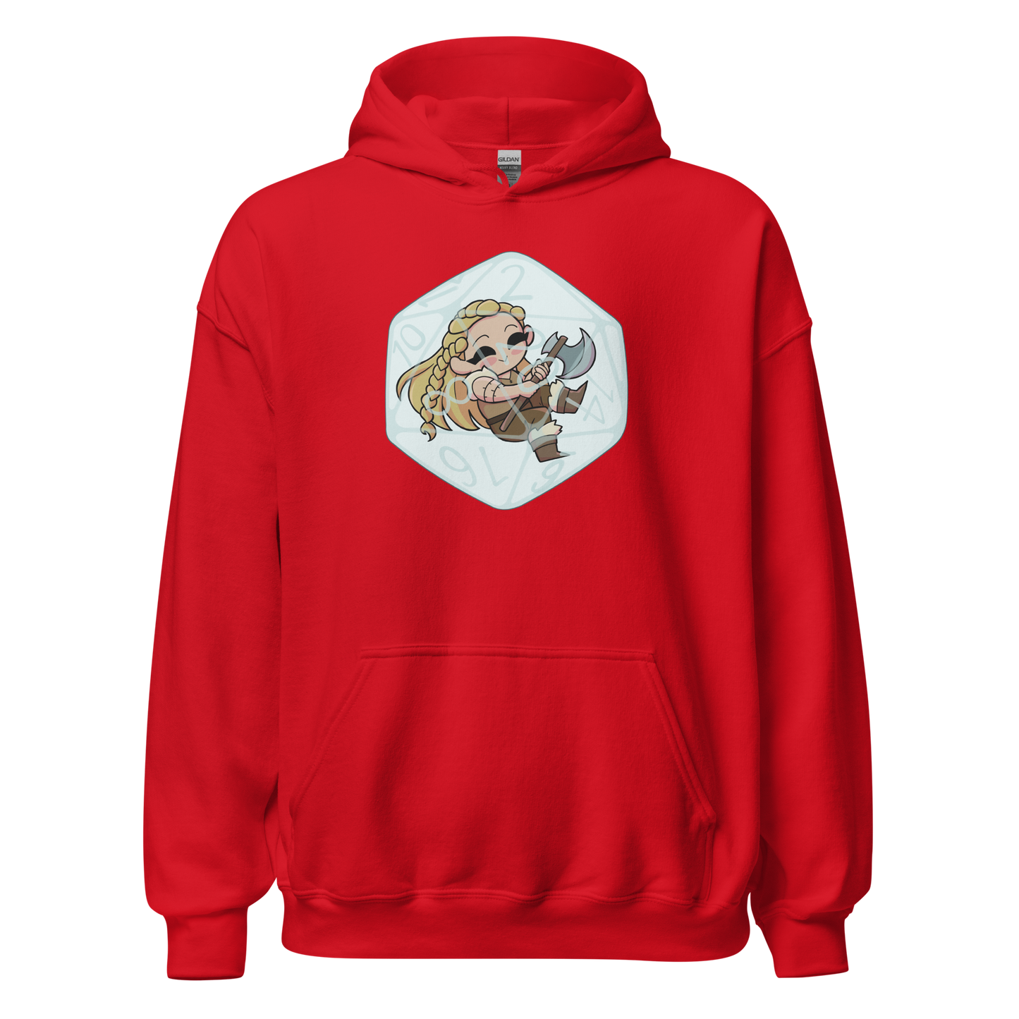 Human Barbarian Female | Unisex Hoodie