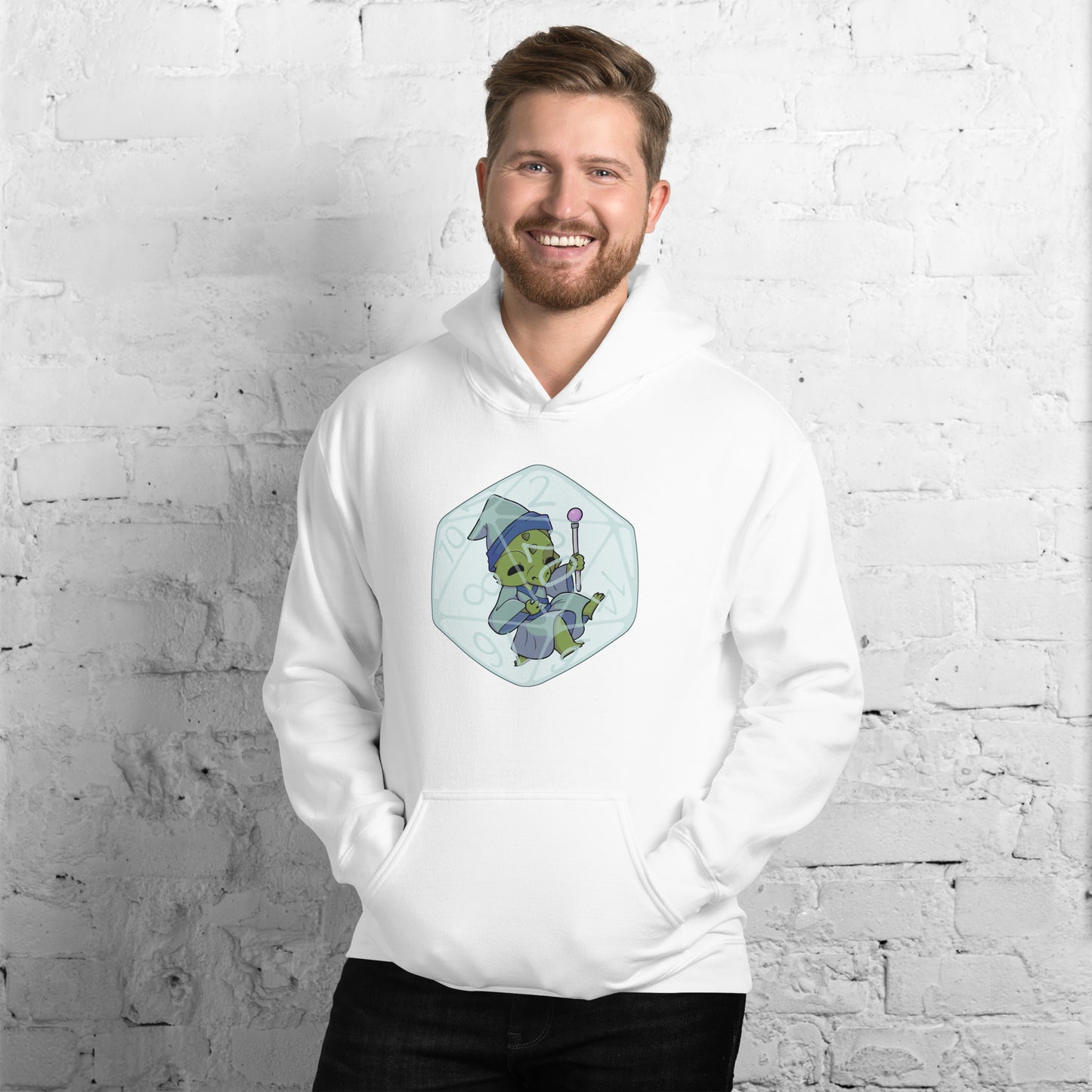 Dragon Mage Male | Unisex Hoodie