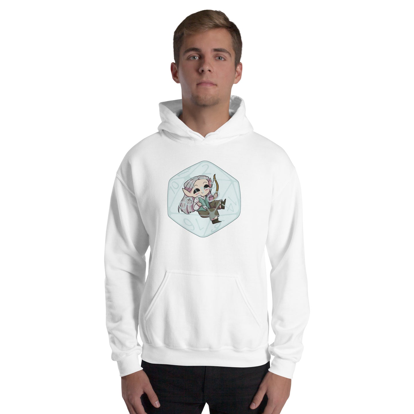 Elf Archer Male | Unisex Hoodie