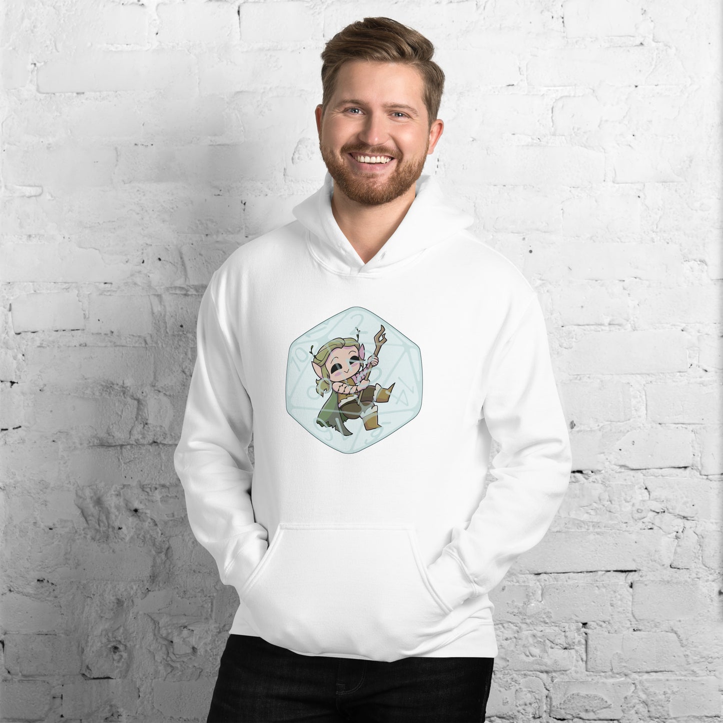 Elf Druid Male | Unisex Hoodie