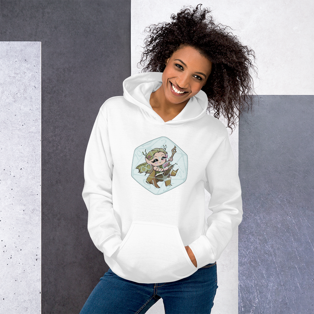 Elf Druid Female | Unisex Hoodie