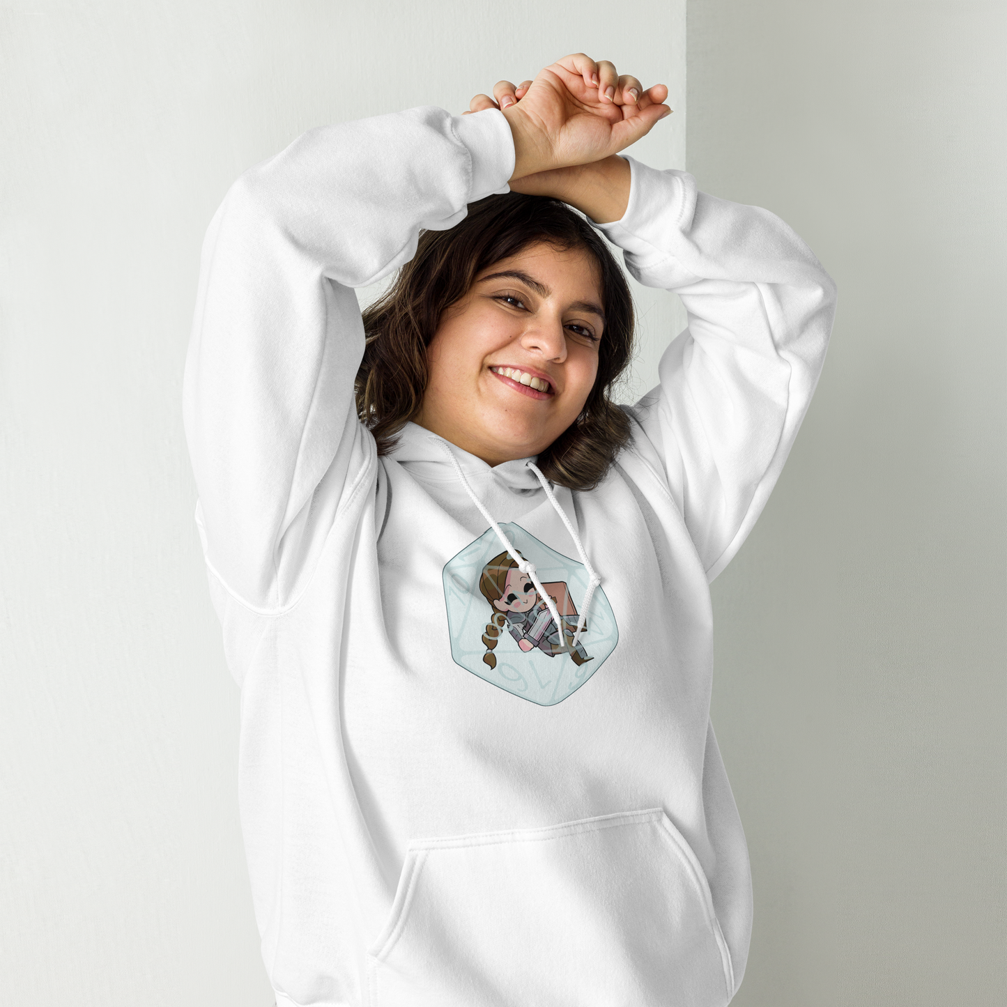 Human Knight Female | Unisex Hoodie