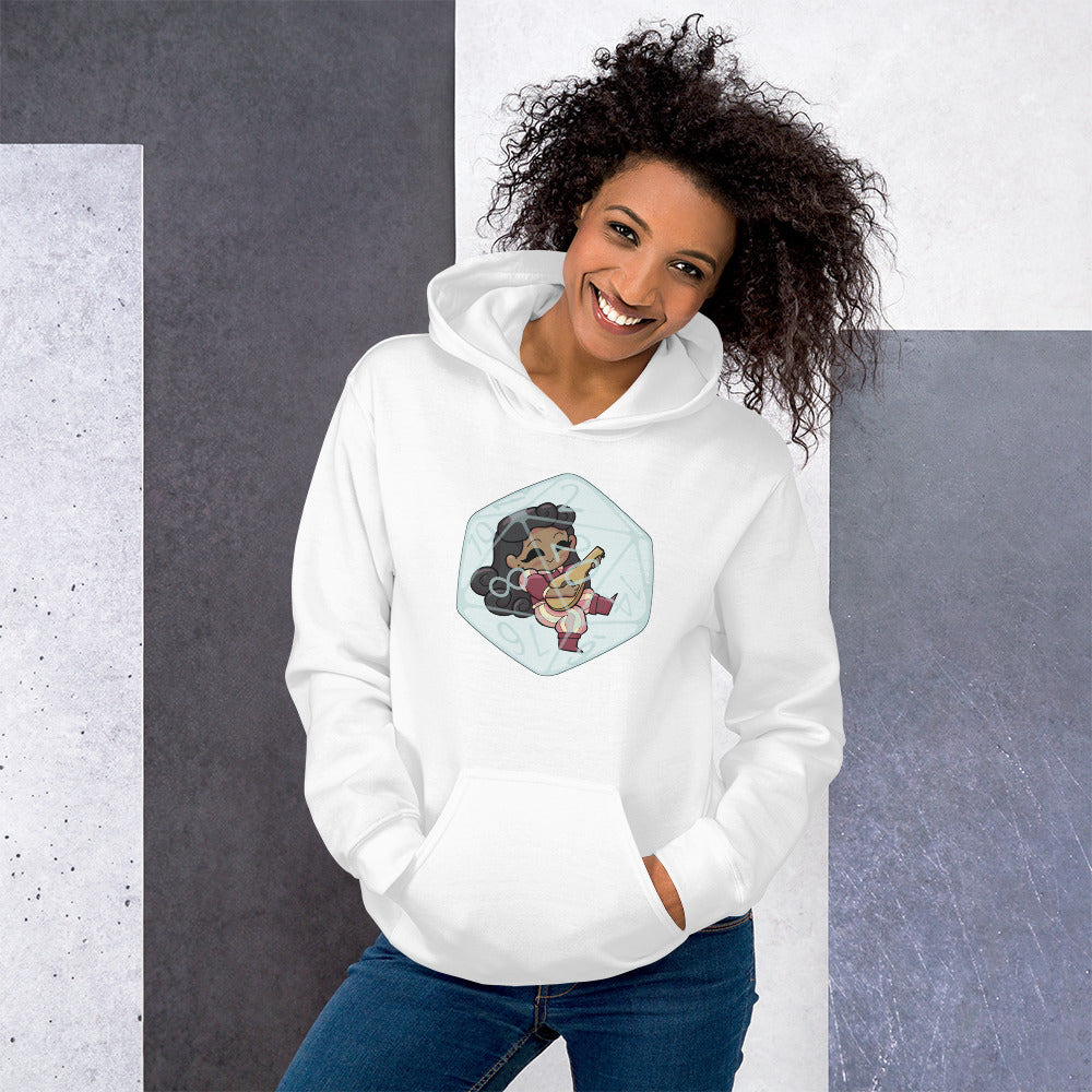 Human Bard Female | Unisex Hoodie