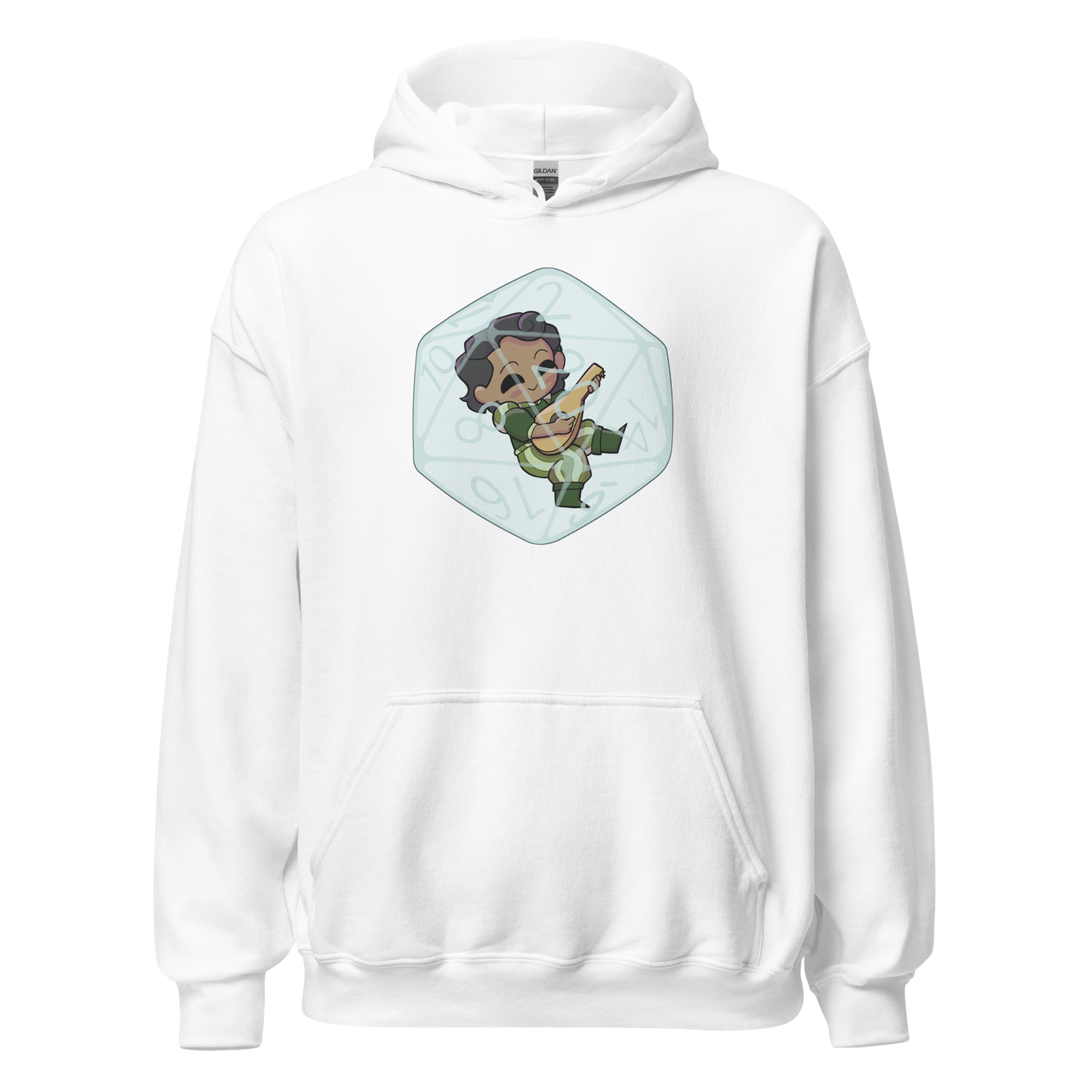 Human Bard Male | Unisex Hoodie