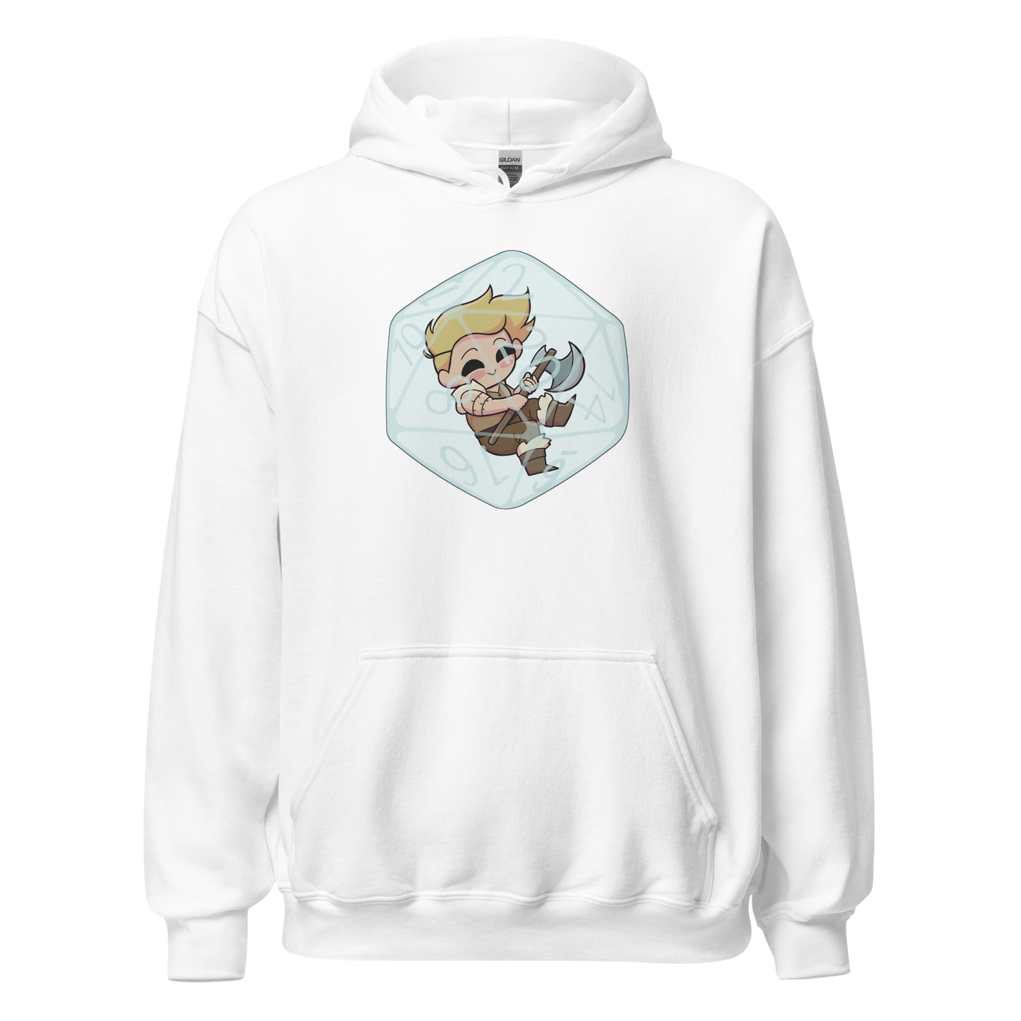 Human Barbarian Male | Unisex Hoodie