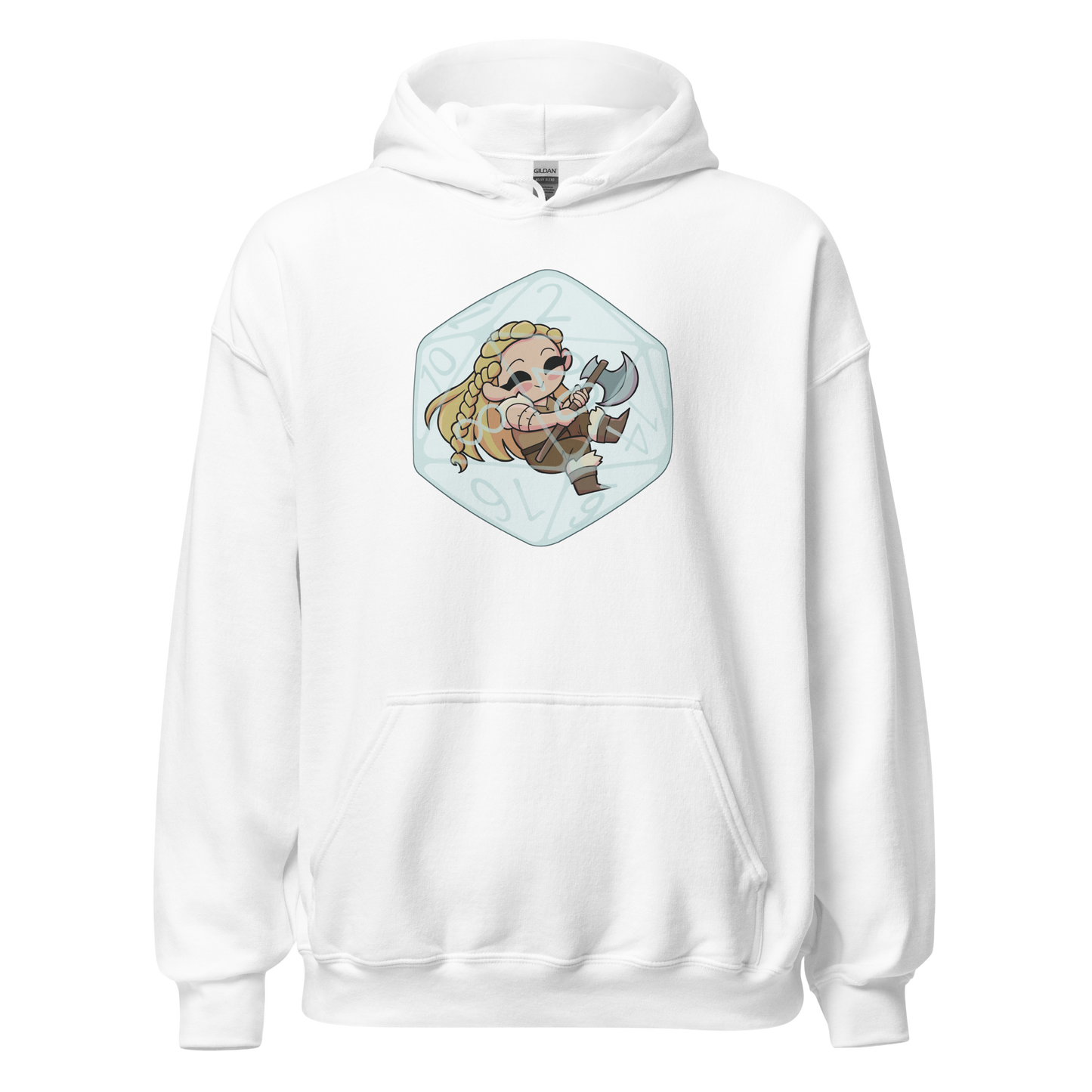 Human Barbarian Female | Unisex Hoodie