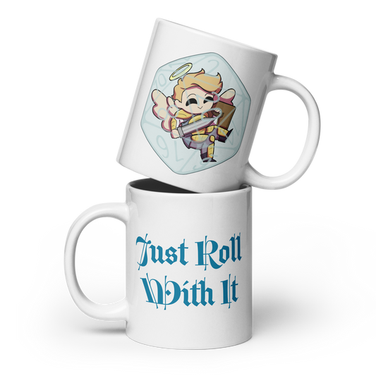 Angel Knight Just Roll With It Mug